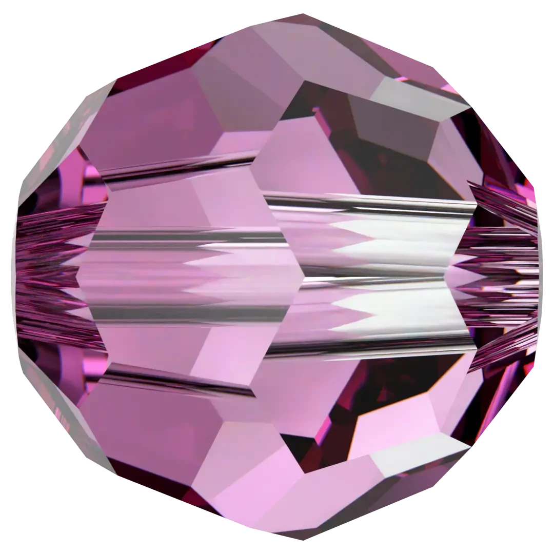 Swarovski Crystal Beads Round (5000) Dark Rose(Swarovski Crystal Beads Round 5000 Dark Rose) 3 Swarovski Crystal Beads Round (5000) Dark Rose(Swarovski Crystal Beads Round 5000 Dark Rose)