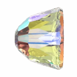 Swarovski Crystal Beads Small Dome (5542) Crystal AB(Swarovski 5542 Beads Small Dome Crystal Ab)