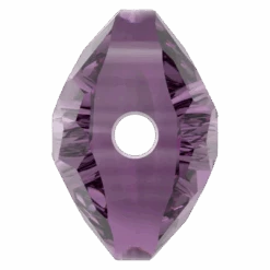 Serinity Crystal Beads Thin Round (5034) Amethyst(Serinity Crystal Beads Thin Round 5034 Amethyst) -BlueStreak Crystal Shop Serinity Crystal Beads Thin Round 5034 Amethyst 3 1