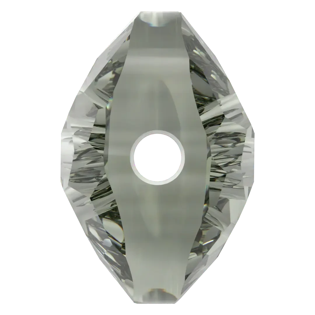 Swarovski Crystal Beads Fantasy Round (5034) Black Diamond(Swarovski Crystal Beads Fantasy Round 5034 Black Diamond) 5 Swarovski Crystal Beads Fantasy Round (5034) Black Diamond(Swarovski Crystal Beads Fantasy Round 5034 Black Diamond) - Image 3