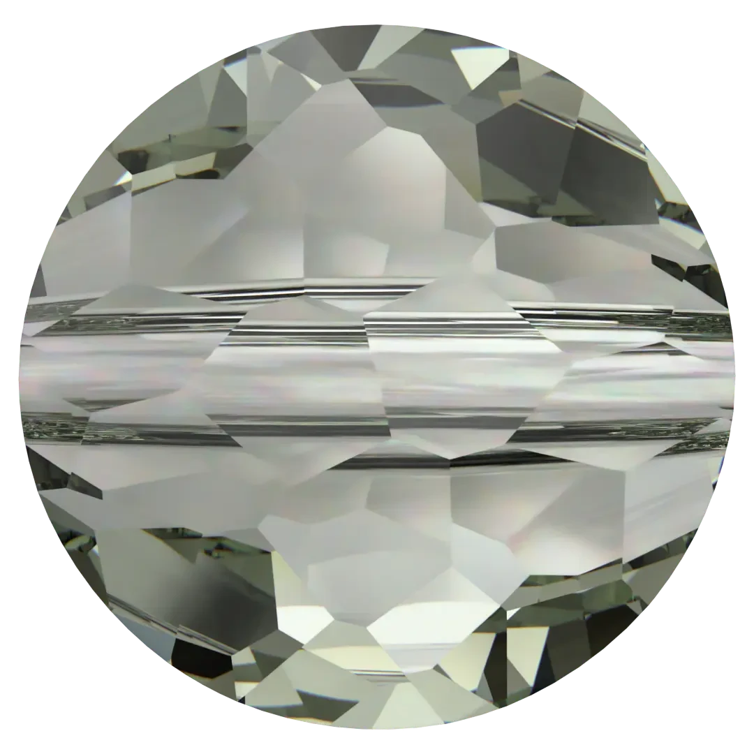 Swarovski Crystal Beads Fantasy Round (5034) Black Diamond(Swarovski Crystal Beads Fantasy Round 5034 Black Diamond) 3 Swarovski Crystal Beads Fantasy Round (5034) Black Diamond(Swarovski Crystal Beads Fantasy Round 5034 Black Diamond)