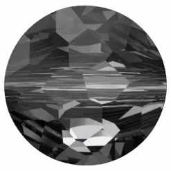 Swarovski Crystal Beads Fantasy Round (5034) Crystal Silver Night(Swarovski Crystal Beads Fantasy Round 5034 Crystal Silver Night)