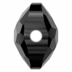 Swarovski Crystal Beads Fantasy Round (5034) Jet(Swarovski Crystal Beads Fantasy Round 5034 Jet) 7 Swarovski Crystal Beads Fantasy Round (5034) Jet(Swarovski Crystal Beads Fantasy Round 5034 Jet) -BlueStreak Crystal Shop Serinity Crystal Beads Thin Round 5034 Jet 3 1