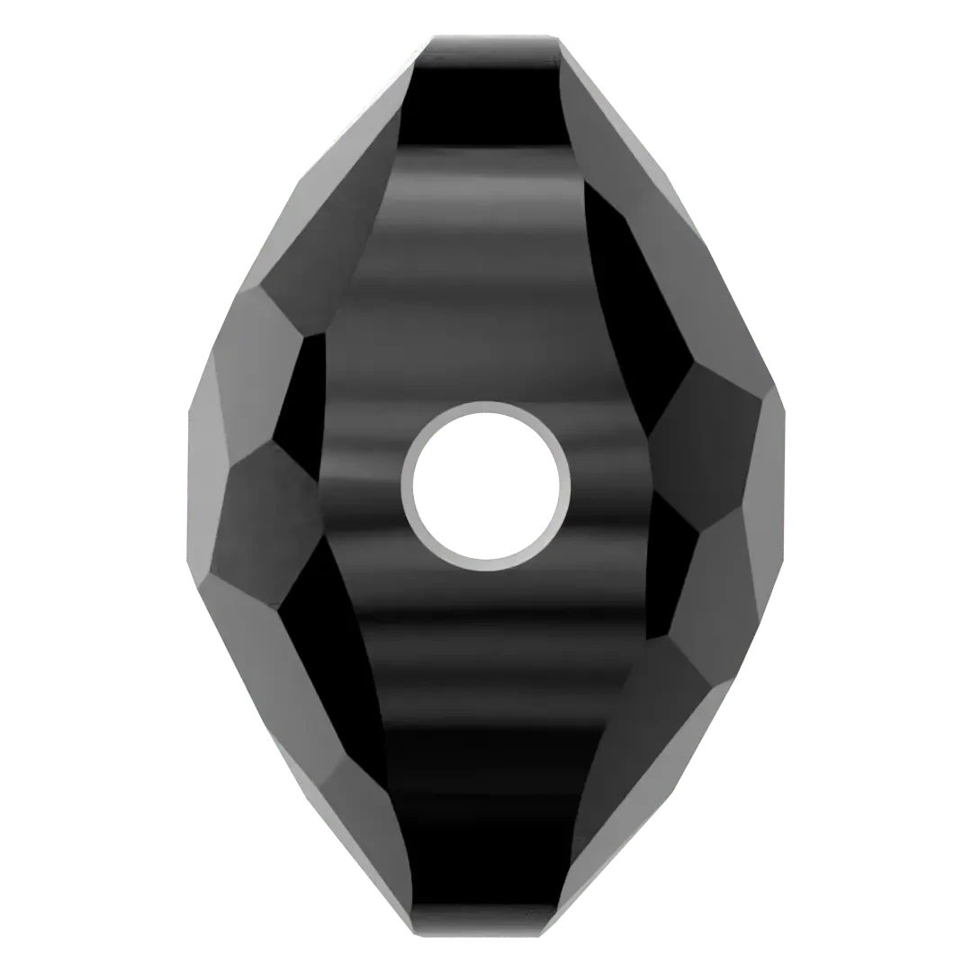 Swarovski Crystal Beads Fantasy Round (5034) Jet(Swarovski Crystal Beads Fantasy Round 5034 Jet) 5 Swarovski Crystal Beads Fantasy Round (5034) Jet(Swarovski Crystal Beads Fantasy Round 5034 Jet) - Image 3