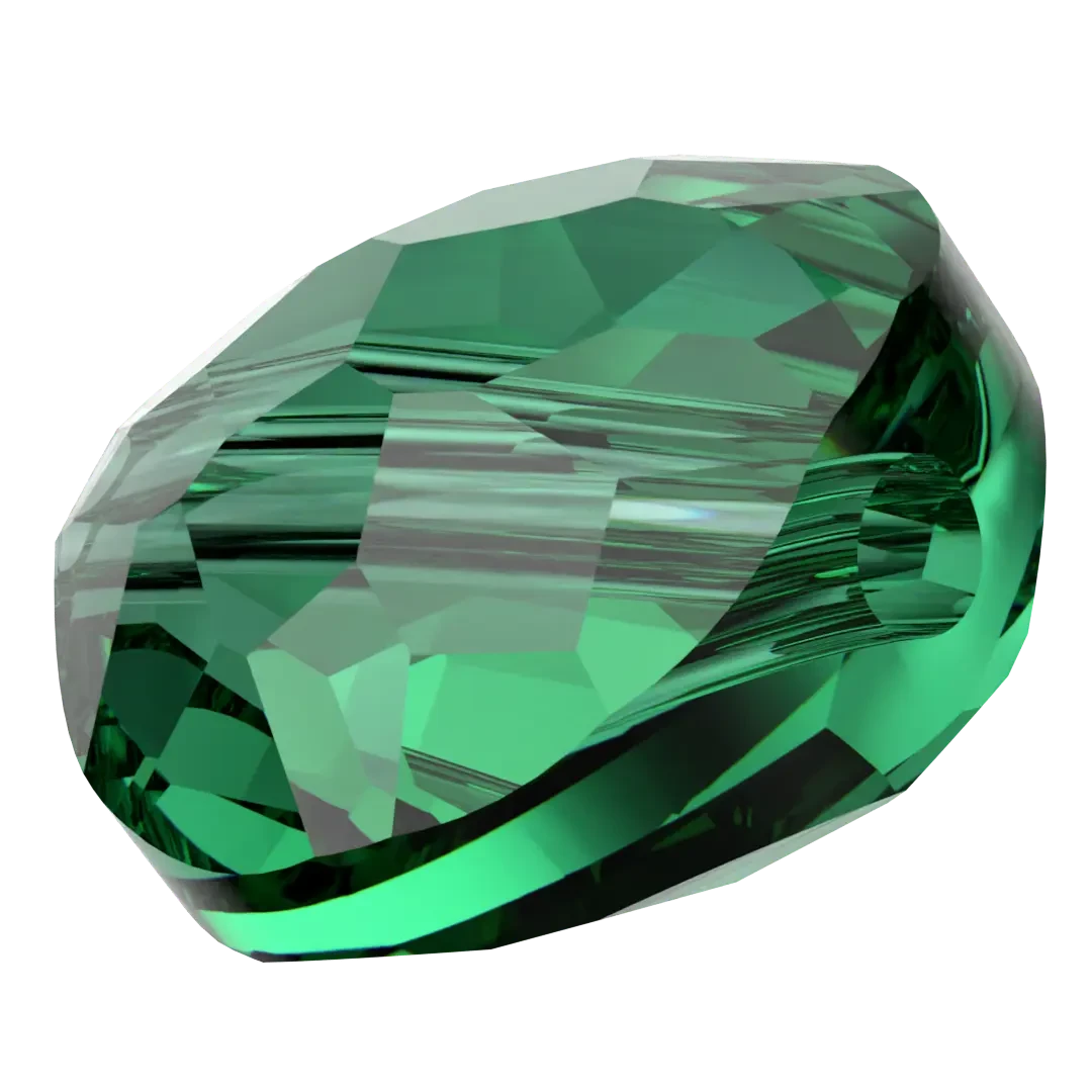 Swarovski Crystal Beads Fantasy Round (5034) Majestic Green(Swarovski Crystal Beads Fantasy Round 5034 Majestic Green) 4 Swarovski Crystal Beads Fantasy Round (5034) Majestic Green(Swarovski Crystal Beads Fantasy Round 5034 Majestic Green) - Image 2