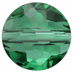 Swarovski Crystal Beads Fantasy Round (5034) Majestic Green(Swarovski Crystal Beads Fantasy Round 5034 Majestic Green)