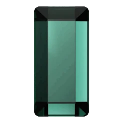 Swarovski Flat Back Crystals Non Hotfix Baguette (2510) Emerald(Swarovski Flat Back Crystals Rhinestones Non Hotfix Baguette 2510 Emerald)