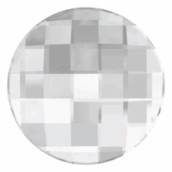 Swarovski Flat Back Crystals Non Hotfix Chessboard Circle (2035) Crystal Comet Argent Light V(Swarovski 2035 Flatback Crystals Non Hotfix Chessboard Circle Crystal Comet Argent Light V)