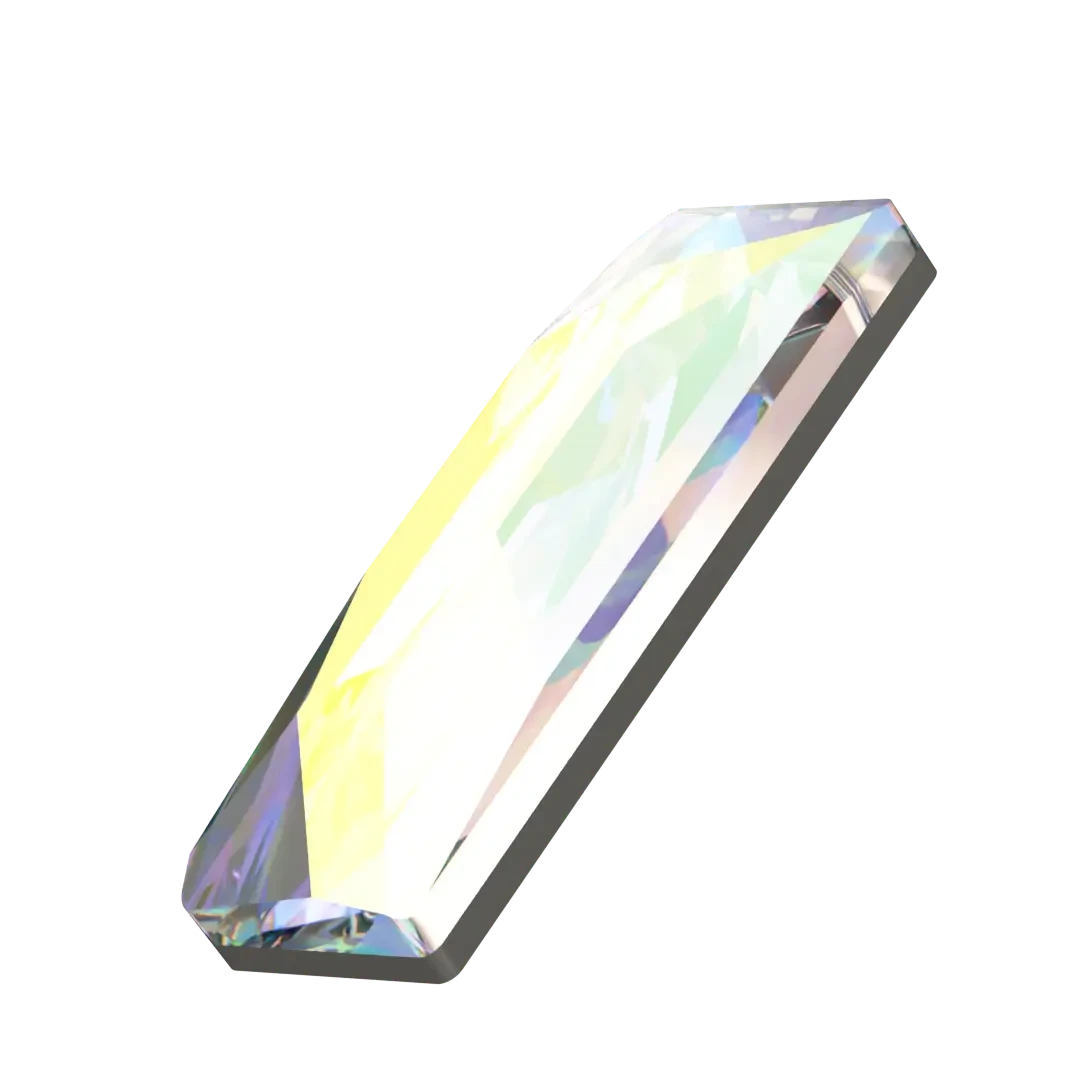 Serinity Flat Back Crystals Non Hotfix Cosmic Baguette (2555) Crystal AB(Serinity Rhinestones Non Hotfix Cosmic Baguette 2555 Crystal Ab) 4 Serinity Flat Back Crystals Non Hotfix Cosmic Baguette (2555) Crystal AB(Serinity Rhinestones Non Hotfix Cosmic Baguette 2555 Crystal Ab) - Image 2
