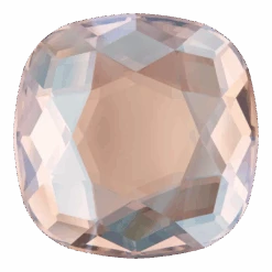 Swarovski Flat Back Crystals Non Hotfix Cushion (2471) Vintage Rose Shimmer(Swarovski 2471 Flatback Crystals Non Hotfix Cushion Vintage Rose Shimmer)