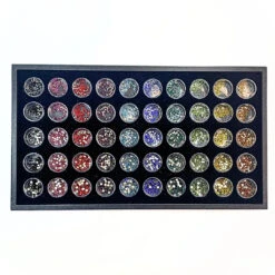 Serinity Flat Back Crystals Non Hotfix Dream Colour Tray Rainbow(Serinity Dream Colour Tray Of Flatback Crystals Non Hotfix Spectrum Splendor)