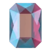 Serinity Flat Back Crystals Non Hotfix Emerald Cut (2602) Fuchsia Shimmer(Serinity 2602 Flatback Crystals Non Hotfix Emerald Cut Fuchsia Shimmer) -BlueStreak Crystal Shop Serinity Flat Back Crystals Non Hotfix Emerald Cut 2602 Fuchsia Shimmer