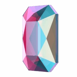 Serinity Flat Back Crystals Non Hotfix Emerald Cut (2602) Fuchsia Shimmer(Serinity 2602 Flatback Crystals Non Hotfix Emerald Cut Fuchsia Shimmer) -BlueStreak Crystal Shop Serinity Flat Back Crystals Non Hotfix Emerald Cut 2602 Fuchsia Shimmer 3
