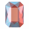 Swarovski Flat Back Crystals Non Hotfix Emerald Cut (2602) Light Siam Shimmer(Swarovski 2602 Flatback Crystals Non Hotfix Emerald Cut Light Siam Shimmer) -BlueStreak Crystal Shop Serinity Flat Back Crystals Non Hotfix Emerald Cut 2602 Light Siam Shimmer 1