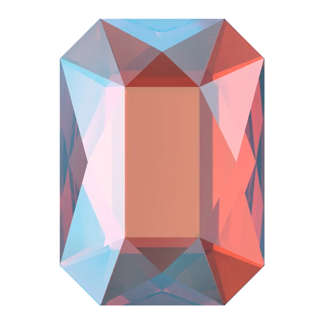 Swarovski Flat Back Crystals Non Hotfix Emerald Cut (2602) Light Siam Shimmer(Swarovski 2602 Flatback Crystals Non Hotfix Emerald Cut Light Siam Shimmer) 3 Swarovski Flat Back Crystals Non Hotfix Emerald Cut (2602) Light Siam Shimmer(Swarovski 2602 Flatback Crystals Non Hotfix Emerald Cut Light Siam Shimmer)