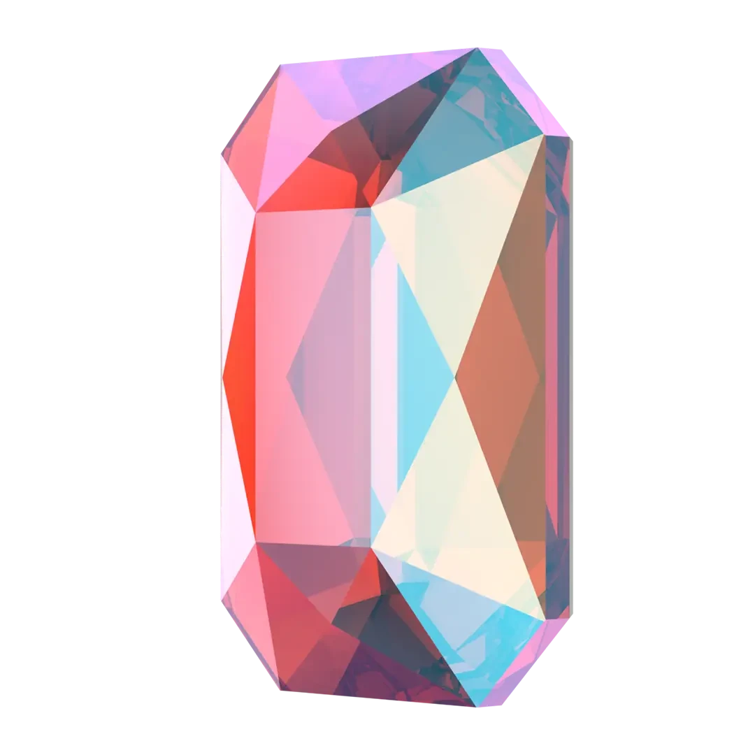 Swarovski Flat Back Crystals Non Hotfix Emerald Cut (2602) Light Siam Shimmer(Swarovski 2602 Flatback Crystals Non Hotfix Emerald Cut Light Siam Shimmer) 5 Swarovski Flat Back Crystals Non Hotfix Emerald Cut (2602) Light Siam Shimmer(Swarovski 2602 Flatback Crystals Non Hotfix Emerald Cut Light Siam Shimmer) - Image 3