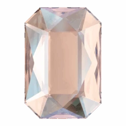 Serinity Flat Back Crystals Non Hotfix Emerald Cut (2602) Vintage Rose Shimmer(Serinity 2602 Flatback Crystals Non Hotfix Emerald Cut Vintage Rose Shimmer)
