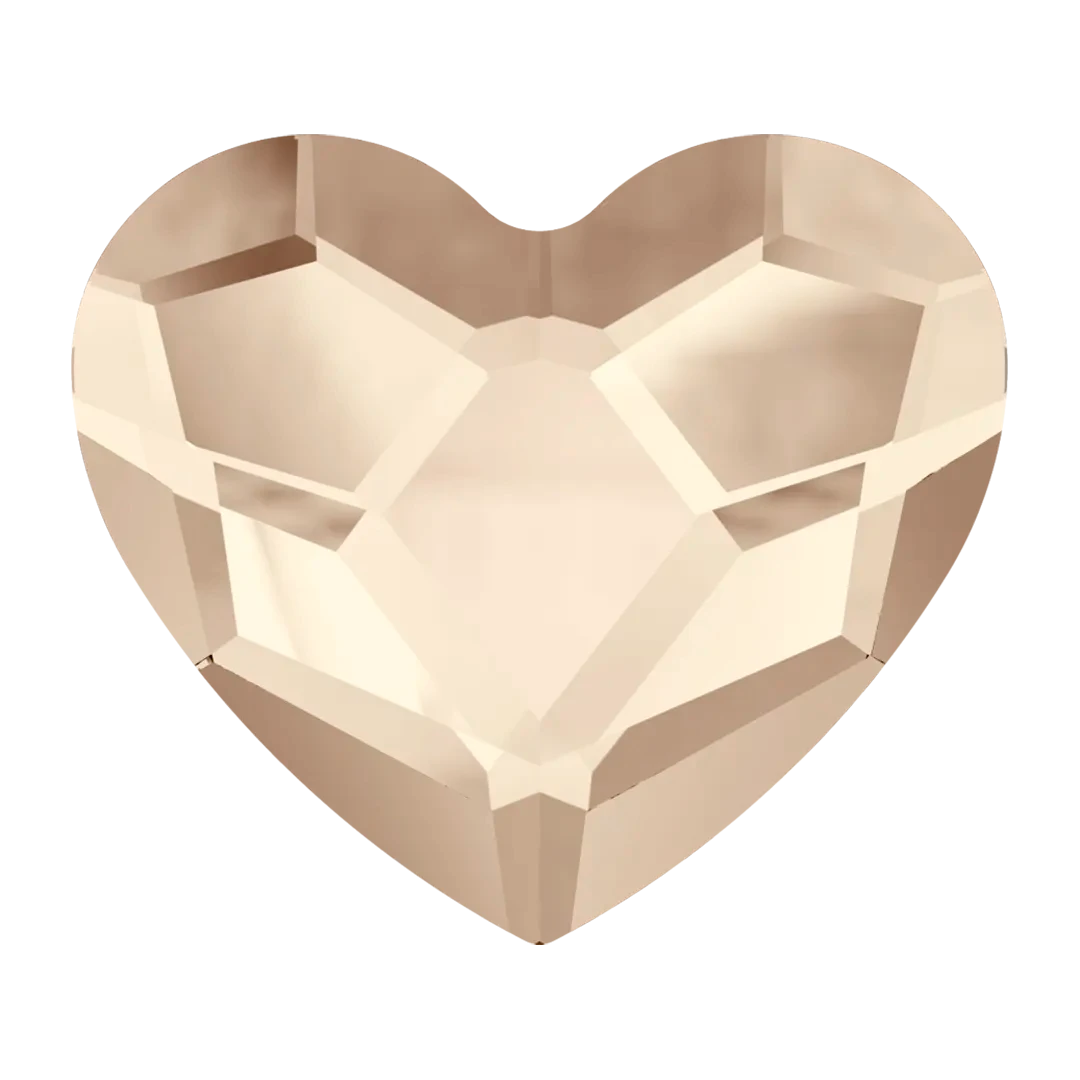 Serinity Flat Back Crystals Non Hotfix Heart (2808) Light Silk(Serinity 2808 Flatback Crystals Non Hotfix Heart Light Silk) 3 Serinity Flat Back Crystals Non Hotfix Heart (2808) Light Silk(Serinity 2808 Flatback Crystals Non Hotfix Heart Light Silk)