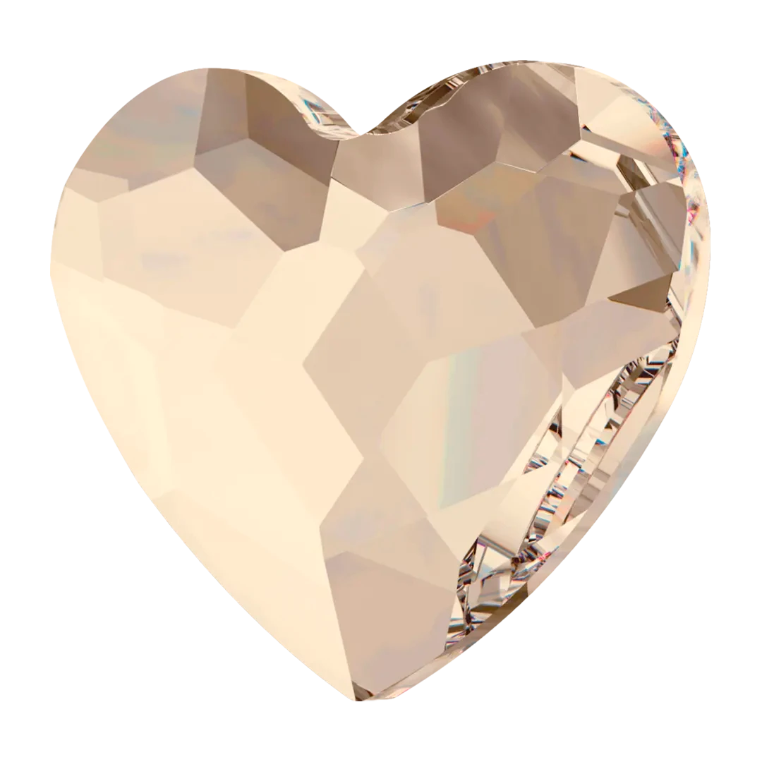 Serinity Flat Back Crystals Non Hotfix Heart (2808) Light Silk(Serinity 2808 Flatback Crystals Non Hotfix Heart Light Silk) 4 Serinity Flat Back Crystals Non Hotfix Heart (2808) Light Silk(Serinity 2808 Flatback Crystals Non Hotfix Heart Light Silk) - Image 2
