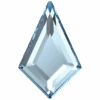 Serinity Flat Back Crystals Non Hotfix Kite (2771) Aquamarine(Serinity 2771 Flatback Crystals Non Hotfix Kite Aquamarine) -BlueStreak Crystal Shop Serinity Flat Back Crystals Non Hotfix Kite 2771 Aquamarine