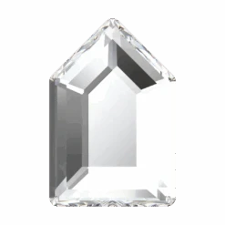 Serinity Flat Back Crystals Non Hotfix Large Pentagon (2774) Crystal(Serinity 2774 Flatback Crystals Non Hotfix Large Pentagon Crystal)