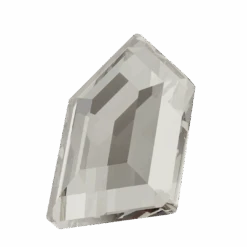 Swarovski Flat Back Crystals Non Hotfix Elongated Pentagon (2774) Crystal Silver Shade(Swarovski 2774 Flatback Crystals Non Hotfix Elongated Pentagon Crystal Silver Shade) -BlueStreak Crystal Shop Serinity Flat Back Crystals Non Hotfix Large Pentagon 2774 Crystal Silver Shade 2