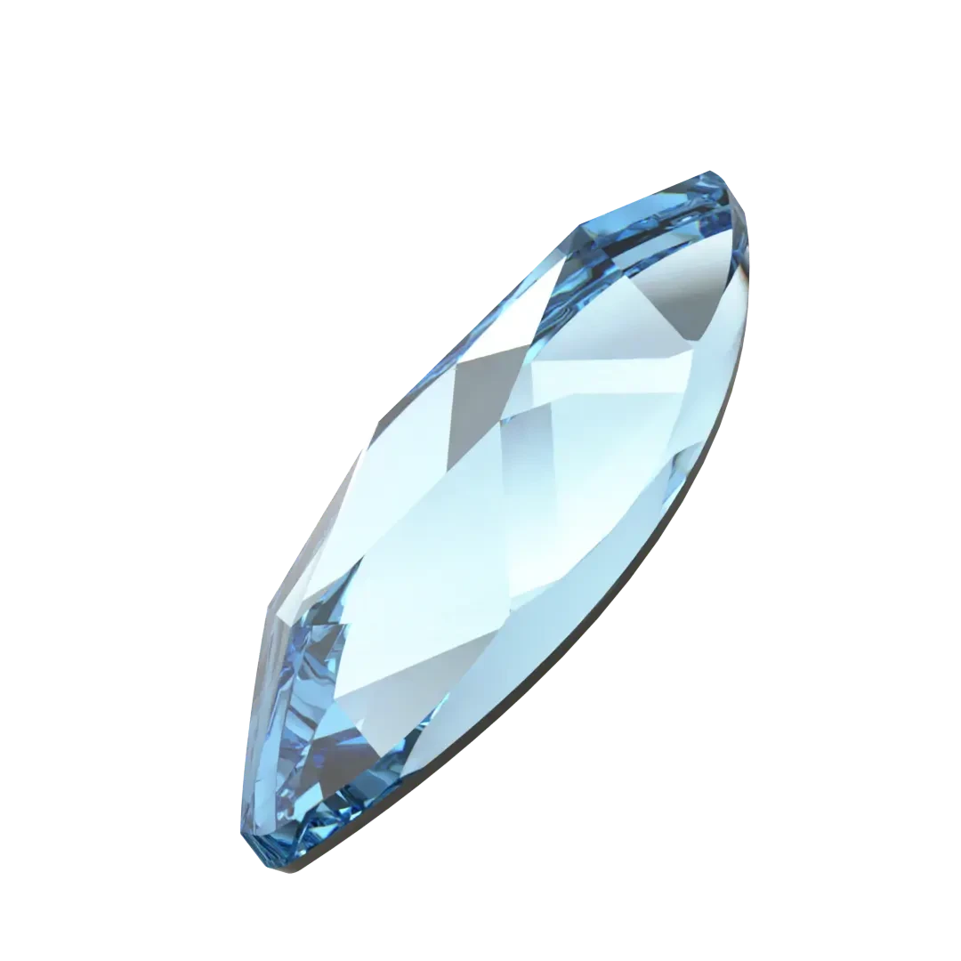 Serinity Flat Back Crystals Non Hotfix Marquise (2201) Aquamarine(Serinity 2201 Flatback Crystals Non Hotfix Marquise Aquamarine) 4 Serinity Flat Back Crystals Non Hotfix Marquise (2201) Aquamarine(Serinity 2201 Flatback Crystals Non Hotfix Marquise Aquamarine) - Image 2