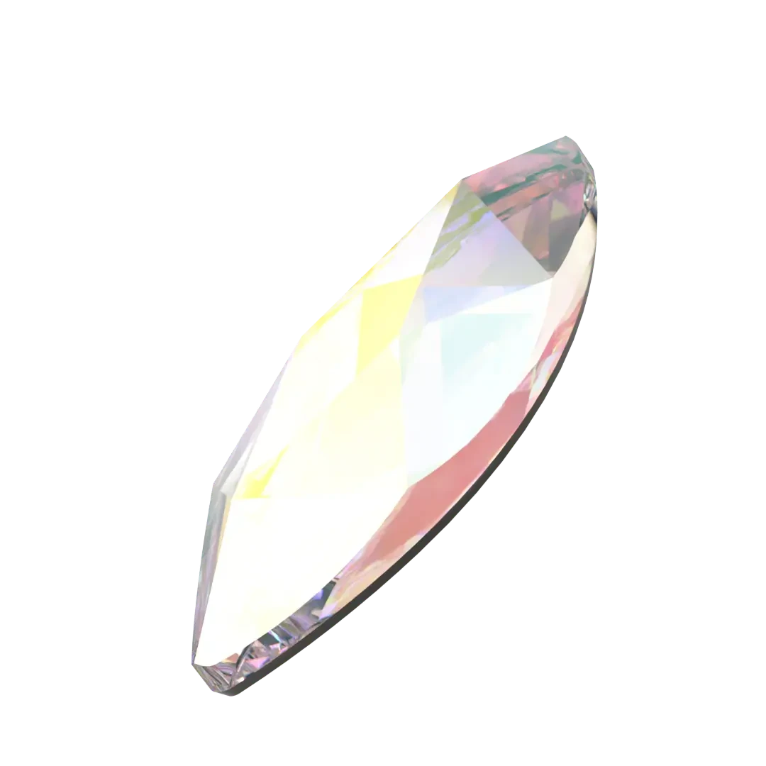 Serinity Flat Back Crystals Non Hotfix Marquise (2201) Crystal AB(Serinity 2201 Flatback Crystals Non Hotfix Marquise Crystal Ab) 4 Serinity Flat Back Crystals Non Hotfix Marquise (2201) Crystal AB(Serinity 2201 Flatback Crystals Non Hotfix Marquise Crystal Ab) - Image 2