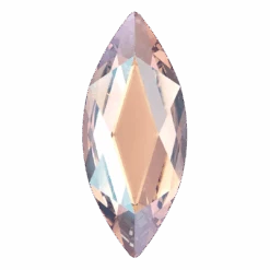 Swarovski Flat Back Crystals Non Hotfix Marquise (2201) Vintage Rose Shimmer(Swarovski 2201 Flatback Crystals Non Hotfix Marquise Vintage Rose Shimmer)