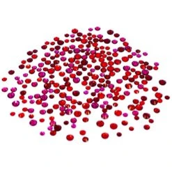 Serinity Flat Back Crystals Non Hotfix Mix Cherry Red(Serinity Cherry Red Mix Of Flatback Crystals Non Hotfix) -BlueStreak Crystal Shop Serinity Flat Back Crystals Non Hotfix Mix Cherry Red 2