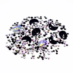 Serinity Flat Back Crystals Non Hotfix Mix Halloween(Serinity Halloween Mix Of Flatback Crystals Non Hotfix) -BlueStreak Crystal Shop Serinity Flat Back Crystals Non Hotfix Mix Halloween 2