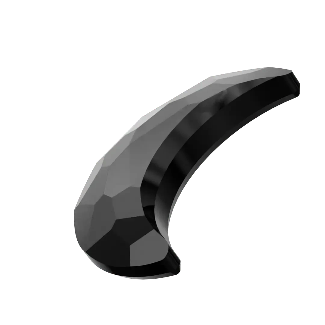 Serinity Flat Back Crystals Non Hotfix Moon (2813) Jet UNFOILED(Serinity 2813 Flat Backs No Hotfix Moon Jet Unfoiled) 4 Serinity Flat Back Crystals Non Hotfix Moon (2813) Jet UNFOILED(Serinity 2813 Flat Backs No Hotfix Moon Jet Unfoiled) - Image 2