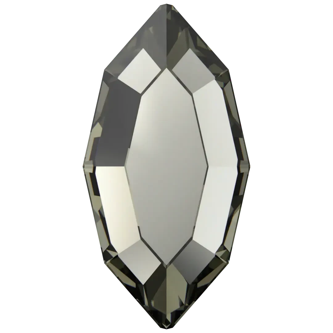 Swarovski Flat Back Crystals Non Hotfix Navette (2200) Black Diamond(Swarovski Flat Back Crystals Rhinestones Non Hotfix Navette 2200 Black Diamond) 3 Swarovski Flat Back Crystals Non Hotfix Navette (2200) Black Diamond(Swarovski Flat Back Crystals Rhinestones Non Hotfix Navette 2200 Black Diamond)