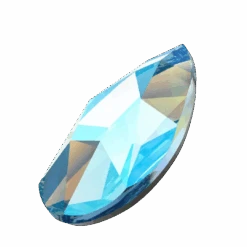 Serinity Flat Back Crystals Non Hotfix Pear (2303) Aquamarine Shimmer(Serinity 2303 Flatback Crystals Non Hotfix Pear Aquamarine Shimmer) -BlueStreak Crystal Shop Serinity Flat Back Crystals Non Hotfix Pear 2303 Aquamarine Shimmer 2