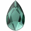 Swarovski Flat Back Crystals Non Hotfix Pear (2303) Emerald(Swarovski 2303 Flatback Crystals Non Hotfix Pear Emerald) -BlueStreak Crystal Shop Serinity Flat Back Crystals Non Hotfix Pear 2303 Emerald