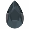 Swarovski Flat Back Crystals Non Hotfix Pear (2303) Graphite(Swarovski 2303 Flatback Crystals Non Hotfix Pear Graphite) -BlueStreak Crystal Shop Serinity Flat Back Crystals Non Hotfix Pear 2303 Graphite
