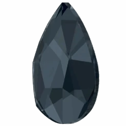 Swarovski Flat Back Crystals Non Hotfix Pear (2303) Graphite(Swarovski 2303 Flatback Crystals Non Hotfix Pear Graphite) -BlueStreak Crystal Shop Serinity Flat Back Crystals Non Hotfix Pear 2303 Graphite 2