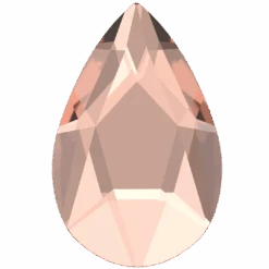 Swarovski Flat Back Crystals Non Hotfix Pear (2303) Vintage Rose(Swarovski 2303 Flatback Crystals Non Hotfix Pear Vintage Rose)
