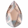 Swarovski Flat Back Crystals Non Hotfix Pear (2303) Vintage Rose Shimmer(Swarovski 2303 Flatback Crystals Non Hotfix Pear Vintage Rose Shimmer) -BlueStreak Crystal Shop Serinity Flat Back Crystals Non Hotfix Pear 2303 Vintage Rose Shimmer