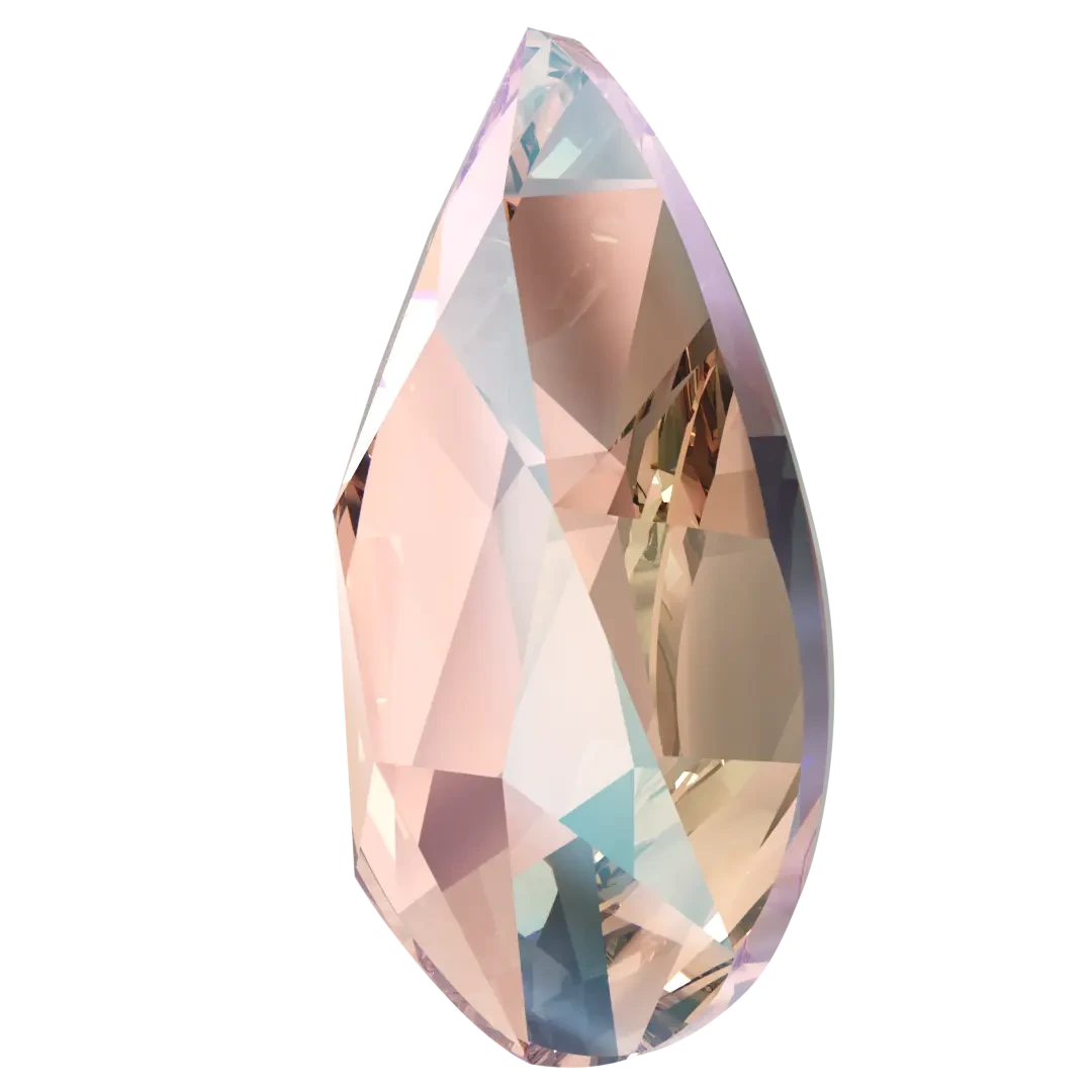 Swarovski Flat Back Crystals Non Hotfix Pear (2303) Vintage Rose Shimmer(Swarovski 2303 Flatback Crystals Non Hotfix Pear Vintage Rose Shimmer) 5 Swarovski Flat Back Crystals Non Hotfix Pear (2303) Vintage Rose Shimmer(Swarovski 2303 Flatback Crystals Non Hotfix Pear Vintage Rose Shimmer) - Image 3