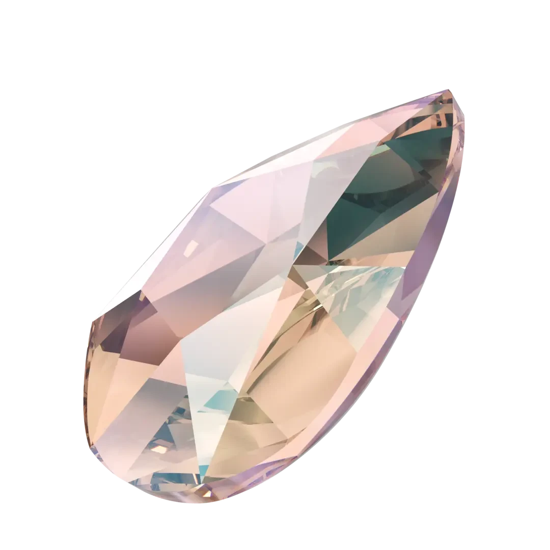 Swarovski Flat Back Crystals Non Hotfix Pear (2303) Vintage Rose Shimmer(Swarovski 2303 Flatback Crystals Non Hotfix Pear Vintage Rose Shimmer) 4 Swarovski Flat Back Crystals Non Hotfix Pear (2303) Vintage Rose Shimmer(Swarovski 2303 Flatback Crystals Non Hotfix Pear Vintage Rose Shimmer) - Image 2