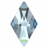Serinity Flat Back Crystals Non Hotfix Rhombus (2709) Aquamarine(Serinity 2709 Flatback Crystals Non Hotfix Rhombus Aquamarine)