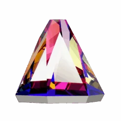 Swarovski Flat Back Crystals Non Hotfix Round Spike (2019) Crystal Volcano(Swarovski 2019 Flatback Crystals Non Hotfix Round Spike Crystal Volcano)