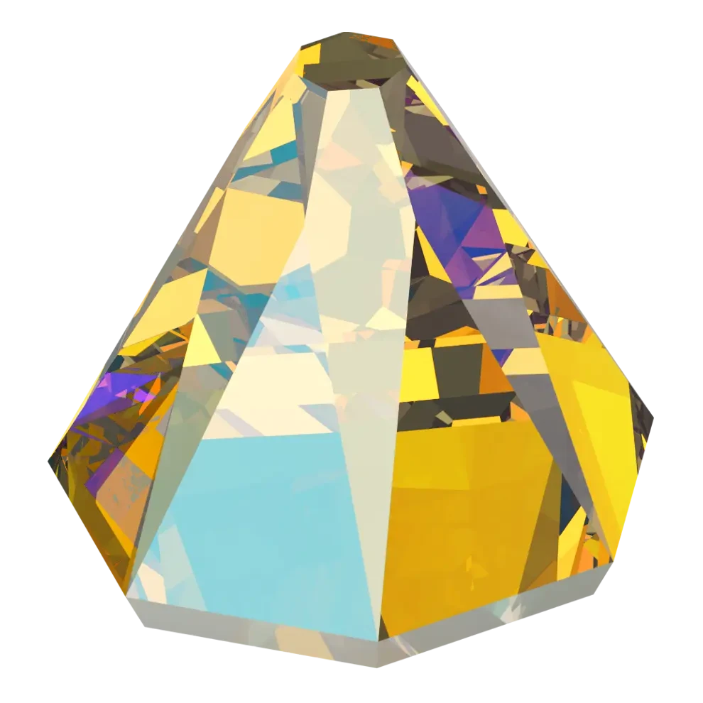 Swarovski Flat Back Crystals Non Hotfix Round Spike (2019) Light Topaz Shimmer(Swarovski 2019 Flatback Crystals Non Hotfix Round Spike Light Topaz Shimmer) 4 Swarovski Flat Back Crystals Non Hotfix Round Spike (2019) Light Topaz Shimmer(Swarovski 2019 Flatback Crystals Non Hotfix Round Spike Light Topaz Shimmer) - Image 2