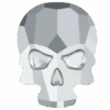 Serinity Flat Back Crystals Non Hotfix Skull (2856) Crystal Light Chrome(Serinity 2856 Flatback Crystals Non Hotfix Skull Crystal Light Chrome) -BlueStreak Crystal Shop Serinity Flat Back Crystals Non Hotfix Skull 2856 Crystal Light Chrome