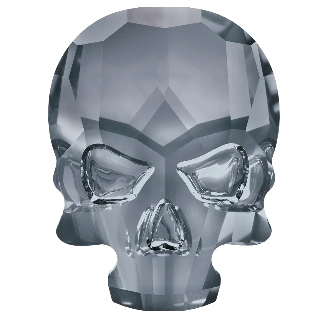 Swarovski Flat Back Crystals Non Hotfix Skull (2856) Crystal Silver Night UNFOILED(Swarovski 2856 Flatback Crystals Non Hotfix Skull Crystal Silver Night) 3 Swarovski Flat Back Crystals Non Hotfix Skull (2856) Crystal Silver Night UNFOILED(Swarovski 2856 Flatback Crystals Non Hotfix Skull Crystal Silver Night)