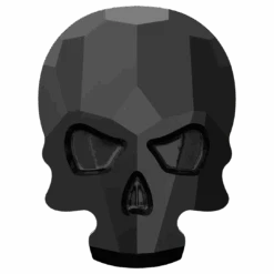 Serinity Flat Back Crystals Non Hotfix Skull (2856) Jet UNFOILED(Serinity 2856 Flatback Crystals Non Hotfix Skull Jet Unfoiled)