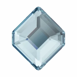 Swarovski Flat Back Crystals Non Hotfix Concise Hexagon (2777) Aquamarine(Swarovski 2777 Flatback Crystals Non Hotfix Concise Hexagon Aquamarine)