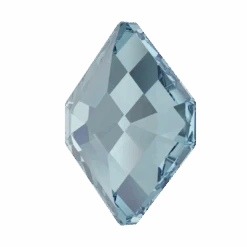 Swarovski Flat Back Crystals Non Hotfix Concise Hexagon (2777) Aquamarine(Swarovski 2777 Flatback Crystals Non Hotfix Concise Hexagon Aquamarine) -BlueStreak Crystal Shop Serinity Flat Back Crystals Non Hotfix Small Hexagon 2777 Aquamarine 3 1