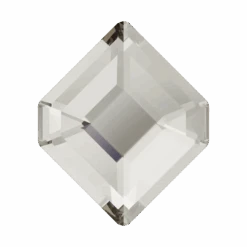 Swarovski Flat Back Crystals Non Hotfix Concise Hexagon (2777) Crystal Silver Shade(Swarovski 2777 Flatback Crystals Non Hotfix Concise Hexagon Crystal Silver Shade)